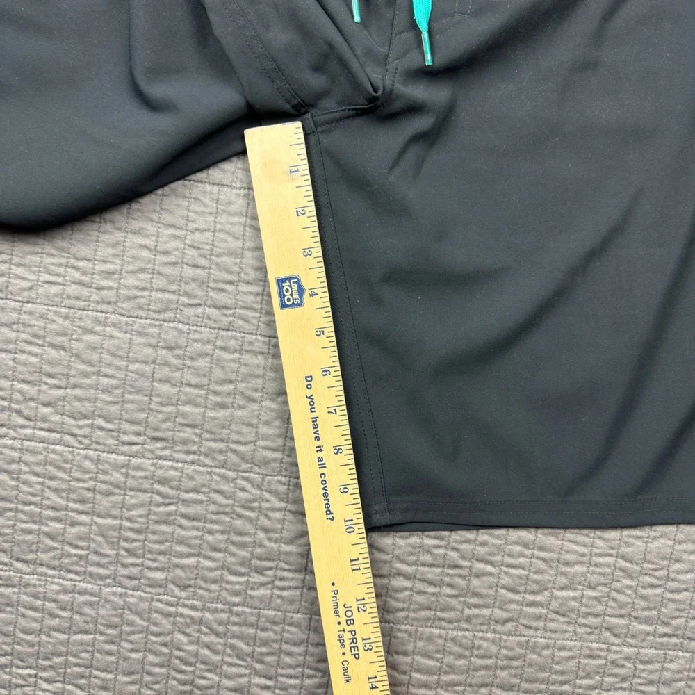 Under Armour HeatGear Mens 36 Board Shorts Black Cargo Swim Trunks